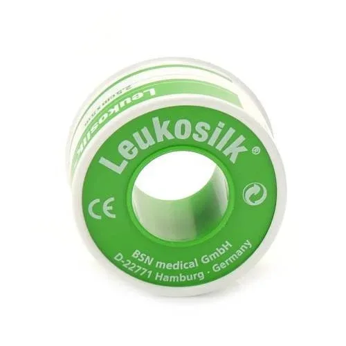LEUKOSILK Hipoalergenic adeziv Silk Tape 4,6m x 1,25cm — preț și oferte