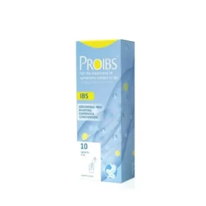 PROIBS Lemon 10 pliculețe, dispozitiv medical pentru tratamentul simptomelor MSD 10 pliculețe cu aromă de lămâie