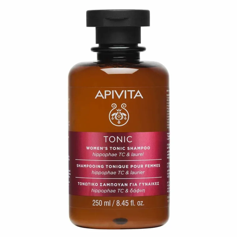 APIVITA Șampon tonic împotriva căderii părului pentru femei cu Hippophae TC & Laurel 250ml — preț și oferte