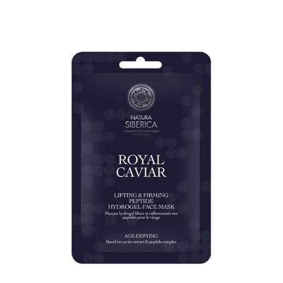 NATURA SIBERICA Mască hidrogel de caviar regal cu complex peptidic pentru creșterea fermității 1 buc. — preț și oferte