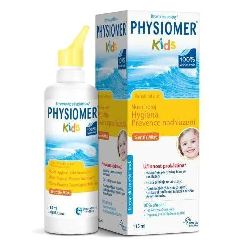PHYSIOMER Soluție nazală izotonică pentru copii Spray 2+ 115ml — preț și oferte