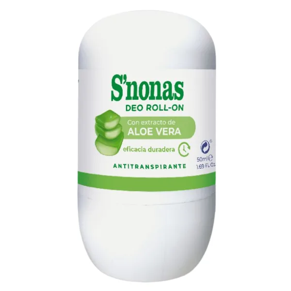 Deodorant roll-on pentru femei S Nonas Aloe Vera, Arom | 50 ml AROM SPANIA INFINITY — preț și oferte