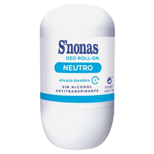 Deodorant roll-on pentru femei S Nonas Neutru, Arom | 50 ml AROM SPANIA INFINITY — preț și oferte