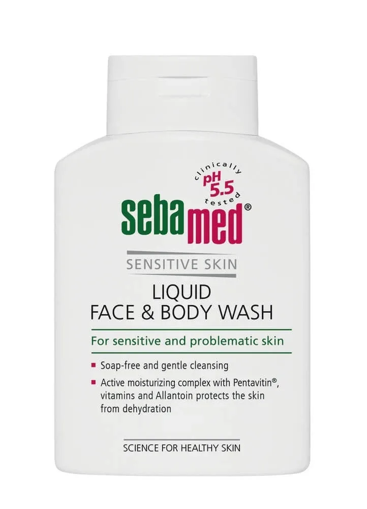 SEBAMED Liquid Body & Body Cleanser pentru piele sensibilă și problematică cu pH 5.5 200ml — preț și oferte
