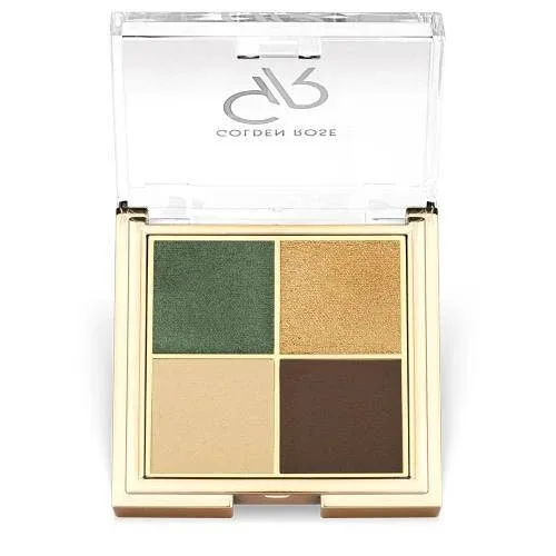 GOLDEN ROSE Quattro Eye Shadows Palette: 02 Royal Jungle 8.8gr — preț și oferte