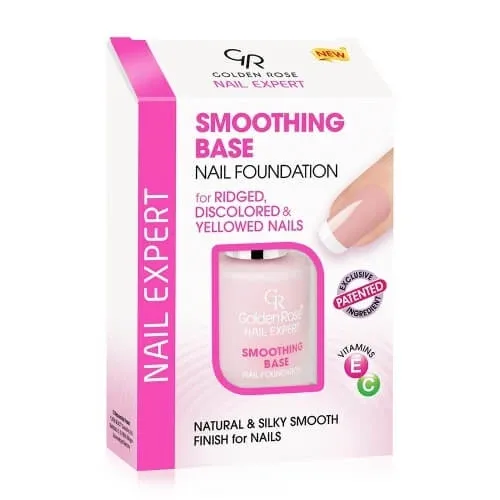 GOLDEN ROSE Nail Expert Smoothing Base pentru unghii decolorate, îngălbenite și striate 11ml — preț și oferte