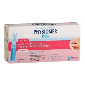 PHYSIOMER Unidoses fiole izotonice pentru bebeluși 30x5ml