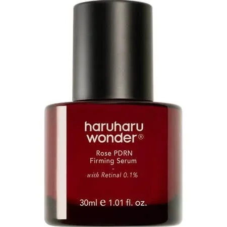 Serum facial pentru fermitate cu Rose PDRN, 30 ml, Haruharu Wonder — preț și oferte