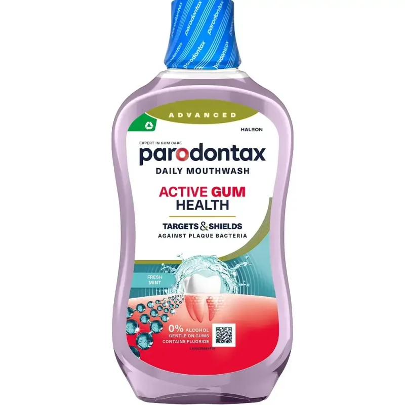 Paradontax Apa de gura Active Gum Health Herbak Mint 500ml — preț și oferte