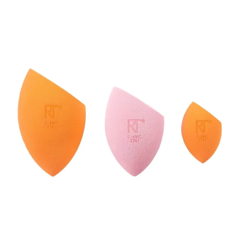 Real Techniques Ultimate Sponge Trio set de bureți de machiaj, 3 bucăți — preț și oferte