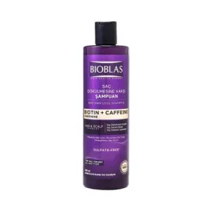 Sampon anticadere cu Biotina, Arginina si Cafeina Biotin + Caffeine, 400 ml, Bioblas