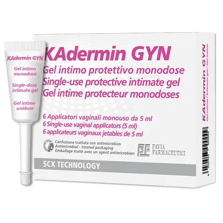 KAdermin GYN Monodoza, 6 aplicatoare vaginale, Mba Pharma — preț și oferte