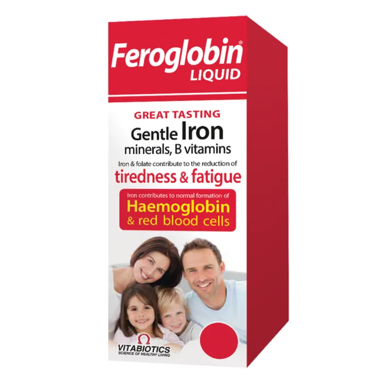 Feroglobin sirop, 200 ml, Vitabiotics — preț și oferte