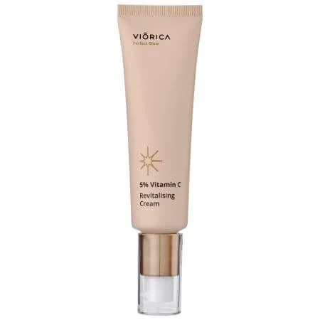 Crema revitalizanta cu 5% vitamina C Perfect Glow, 50 ml, Viorica — preț și oferte
