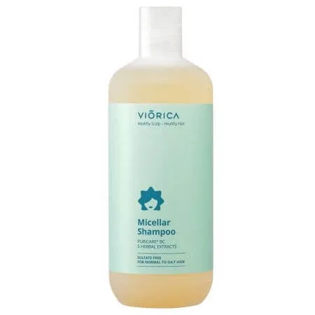 Sampon micelar pentru par normal gras, 400 ml, Viorica — preț și oferte