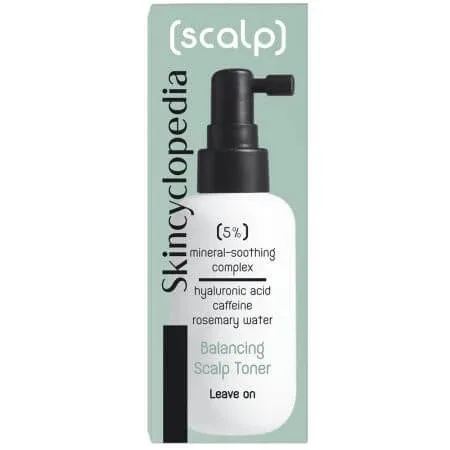 Toner pentru scalp cu acid hialuronic si cafeina Balancing Scalp Toner, 100 ml, Skincyclopedia — preț și oferte