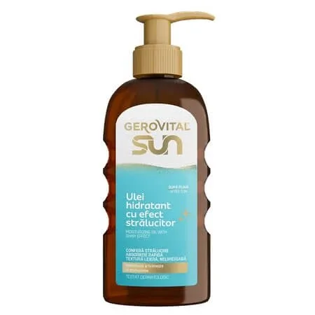 Ulei de corp hidratant dupa plaja Sun, 150 ml, Gerovital — preț și oferte