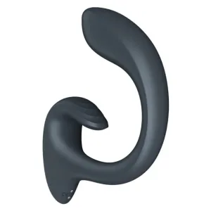 Satisfyer G for Goddess 1 vibrator de iepure pentru stimularea punctului G Gri închis