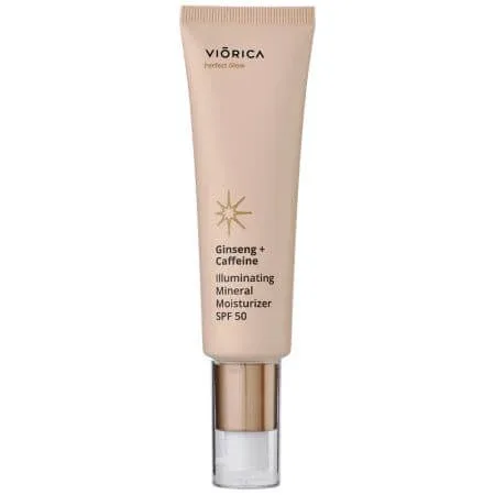 Crema hidratanta cu protectie minerala SPF 50 Perfect Glow, 50 ml, Viorica — preț și oferte