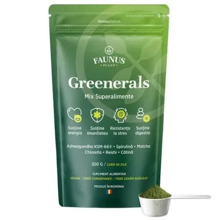 Greenerals, 300 g, Faunus — preț și oferte
