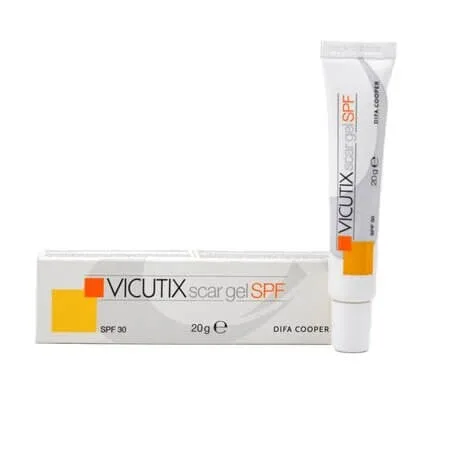 Gel cicatrizant pe baza de dimeticona cu factor de protectie SFP 30, 20 g, Vicutix — preț și oferte