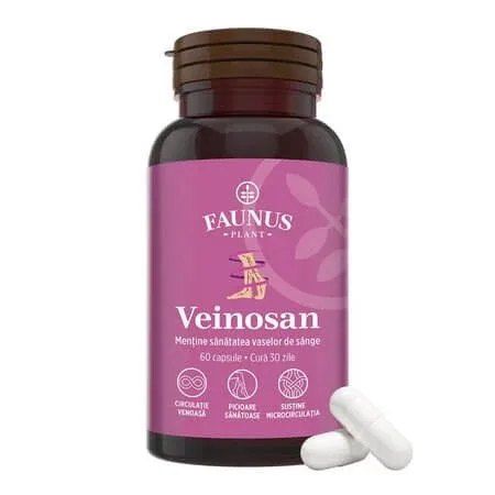Veinosan, 60 capsule, Faunus — preț și oferte