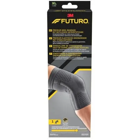 Genunchiera de compresie Premium cu stabilizator dual, Marimea L, 1 bucata, Futuro — preț și oferte