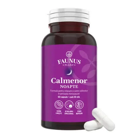Calmenor Noapte, 60 capsule, Faunus — preț și oferte