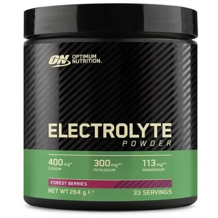 Electroliti cu aroma de fructe de padure, 264 g, Optimum Nutrition — preț și oferte