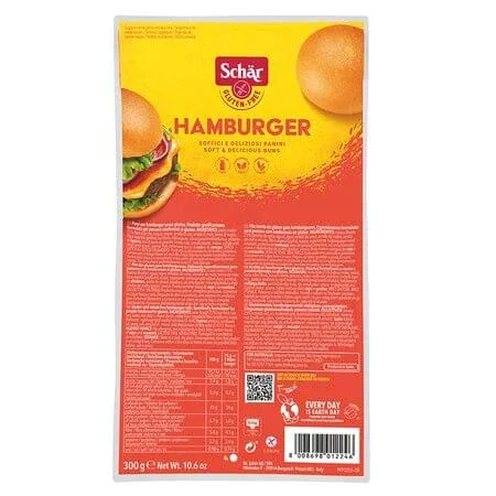 Chifle pentru hamburger, 300 g, Schar — preț și oferte