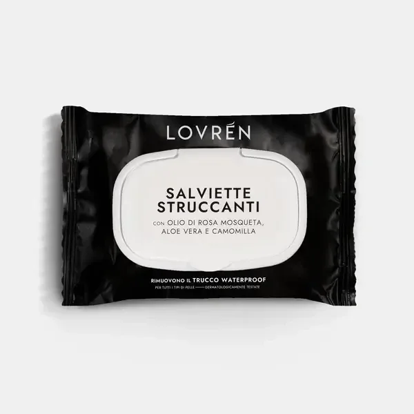 LOVREN WATERPROOF MAKE-UP REMOVER WIPES 20PCS — preț și oferte