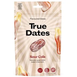 Curmale cu aroma Sour Cola, 100 g, True Dates