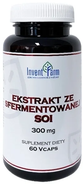 Extract de soia fermentată 300 mg 60 capsule — preț și oferte