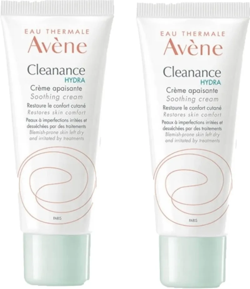 Avene Cleanance Hydra Soothing Cream 40ml Multipack × 2 — preț și oferte