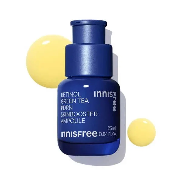 Innisfree - Retinol Green Tea PDRN Skin Booster fiolă, 25ml — preț și oferte