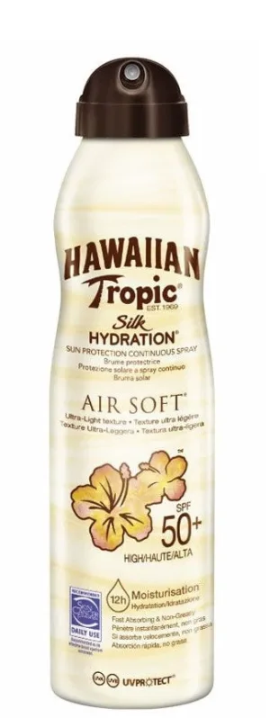 Hawaiian Tropic Silk Hydration Air Soft SPF50 Spray 220ml