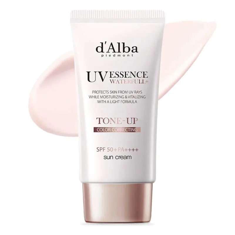 d'Alba - Waterfull Essence Tone Up Sun Cream SPF50 PA, 50ml — preț și oferte