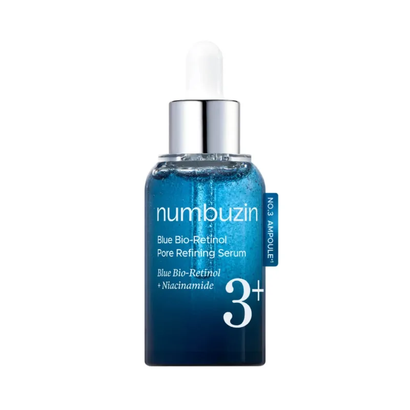 Numbuzin - No.3 Blue Bio-Retinol Pore Refining Serum - 30ml — preț și oferte