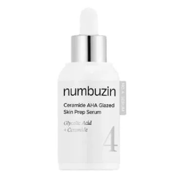 Numbuzin - No.4 Ceramide AHA Glazed Skin Prep Serum, 30ml — preț și oferte