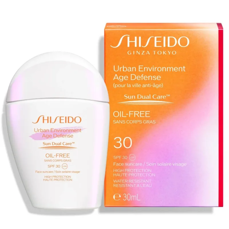 Shiseido Urban Environment Emulsie de protecție solară fără ulei SPF30 30ml — preț și oferte