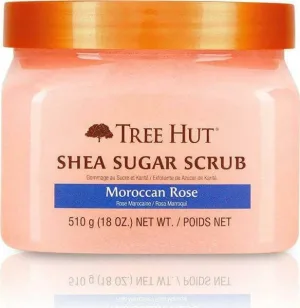 Tree Hut Moroccan Rose Shea Sugar Scrub 510gr