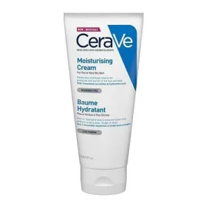 CeraVe | Cremă hidratantă | Cremă hidratantă pentru față și îngrijirea feței Corp pentru piele uscată / foarte uscată| 177gr