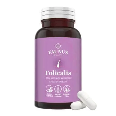 Folicalis, 60 capsule, Faunus — preț și oferte