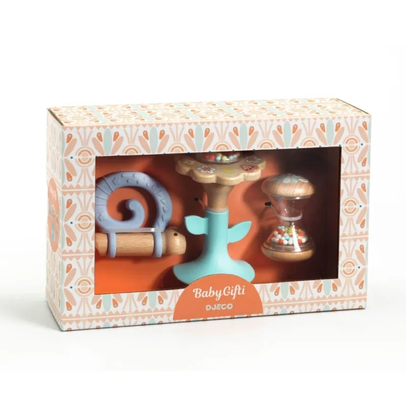 Set 3 jucarii bebe, Djeco — preț și oferte