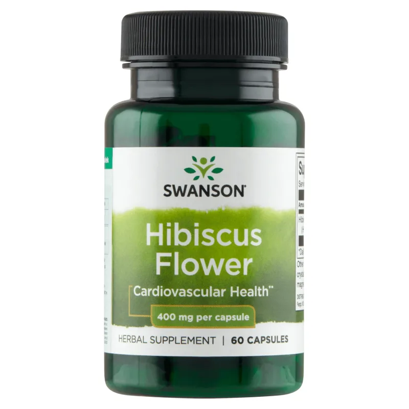 Swanson Hibiscus Flower, ketmia oxalică, 60 capsule — preț și oferte