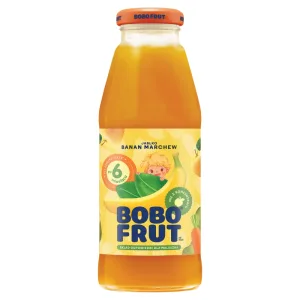 Bobo Frut Nectar de fructe și legume, măr, banană, morcov, după 6 luni, 300 ml