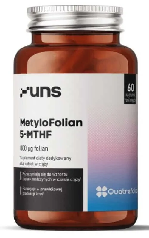 MethylFolate 5-MTHF (800mcg folat) 60 capsule UNS — preț și oferte