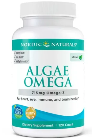 Vegan Omega 3 din alge 120 capsule Nordic Naturals