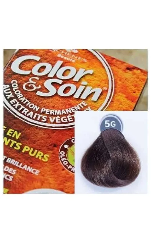 Color & Soin vopsea de păr (gri auriu deschis) 5G 135ml — preț și oferte