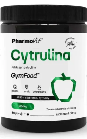 Citrulină Citrulină malat (măr) 400 g GymFood Pharmovit